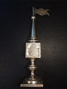 Шкатулка для благовоний, серебро, 84 проба, 19 век. фото