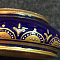 Шкатулка фарфоровая, ручная роспись, кобальт, Австро-Венгрия, 19 век.